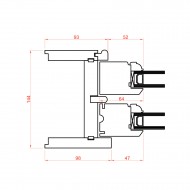 Okna angielskie Sash - 658